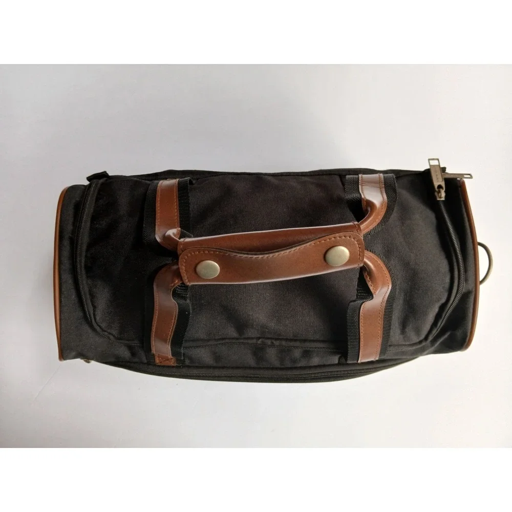 Pierre Cardin Carry On Travel Overnight Bag Black 16 inch